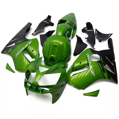Injection Green Fairing Kit For 2002-2006 Kawasaki Ninja ZX12R 03 04 05 Bodywork • $443.95