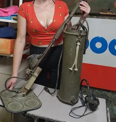 Vintage Vietnam War Era US Military Mine Detector /Sweeper Outfit Set • $299.99