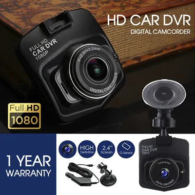 $22.99 • Buy Mini 1080P HD LCD Car Dash Camera Video DVR Cam Recorder Night Vision + G-sensor