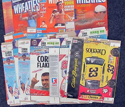 $49.99 • Buy Wheaties & Others Baseball &  Olympics Themed Cereal Box Flats Lot*phelps, Vonn*
