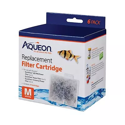 Aqueon Replacement Filter Cartridges Medium - 6 Pack • $14.93