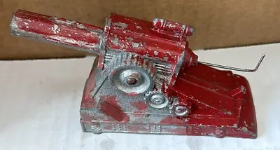 Vintage WWI Artilery Cannon Metal Howitzer Military Toy Collectible • $11