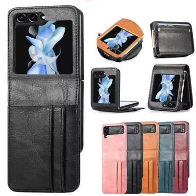 $14.99 • Buy For Samsung Galaxy Z Flip 5 5G Wallet Case Flip Leather Magnet Shockproof Cover