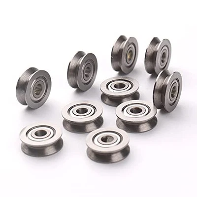 $22.99 • Buy CBRIGHT V Groove Bearings 20 Pcs Deep V Groove Guide Pulley Rail Ball Bearing...