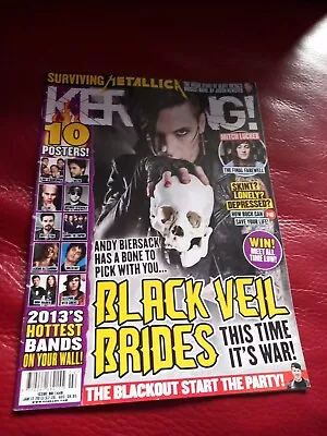 £0.99 • Buy Kerrang 1448 Black Veil Brides Jared Leto Green Day Metallic Iron Maiden