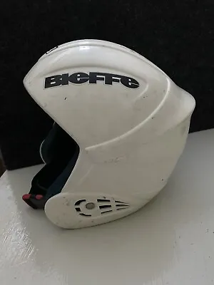 Bieffe Kids Junior Snow Ski Helmet BSB 1 Racing XS Extra Small 52-53 ITALY WHITE • $59.36