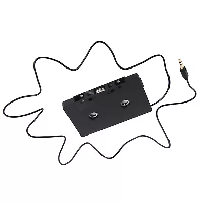 3.5mm Car AUX Audio Cassette Type Adapter For CD Player Phone To Car • £10.31