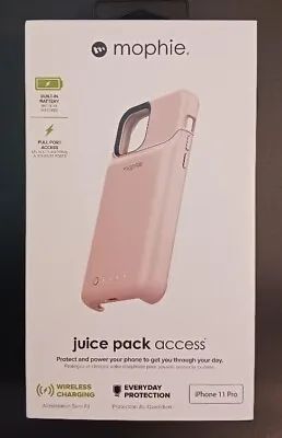 Mophie Juice Pack Access 2000mAh Battery Case For IPhone 11 Pro - Pink • $5.99