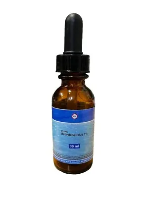 Methylene Blue 1% Solution 30mL USP Grade For Brain Function & Cognitive Health • $19.95