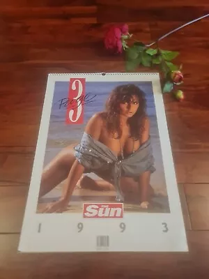 1993 Sun Page 3 Girl Calendar☆ *claire Louise Kathy Lloyd Lisa Forward* • £13.95