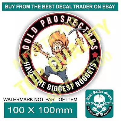 Prospector Sticker For Minelab Metal Detector Toolbox Sluice Box Car Truck Decal • $3.22