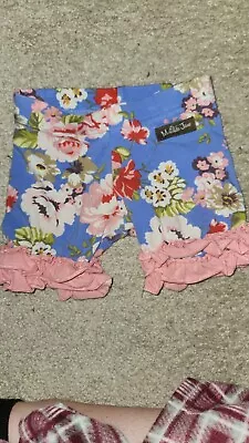 Matilda Jane Size 2 Childs Flower Shorts With Ruffles • $0.99