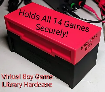 Virtual Boy Game Library Hardcase • $29.95
