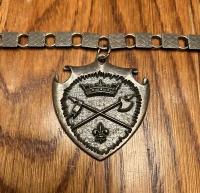 Medieval Necklace Coat Of Arms Renaissance Royal Family Crest 30 Inch Book Chain • $25