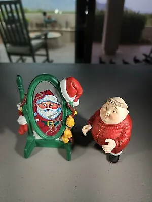 Dept. 56 Merry Makers Sheridan Thinks Santa Porcelain Figure RARE 93975 • $65