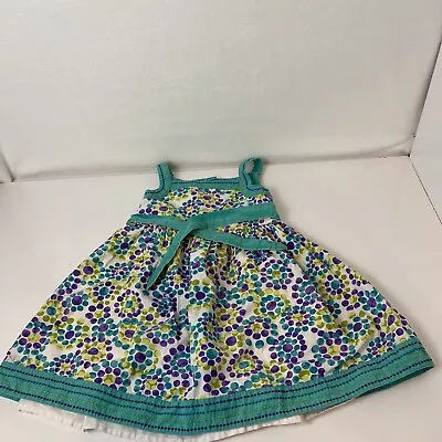 Girls Maggie & Zoe Dress Green Multicolor Size 5 • $8.10