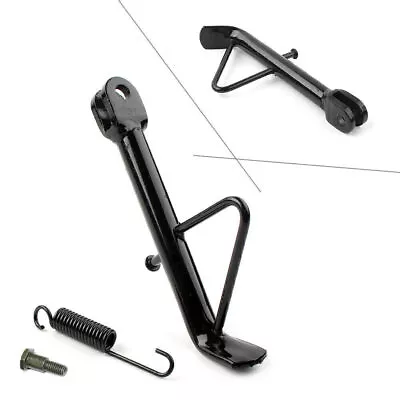 Kickstand Foot Side Stand Support For Scooter E-Bike Motorcycle Universal Black • $12.54