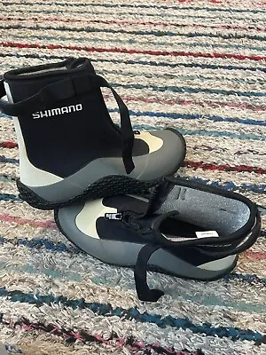 Shimano Flats Wading Boots. Lightly Used. Mens Sz 9! Spine-resistant Bottom Sole • $34.99