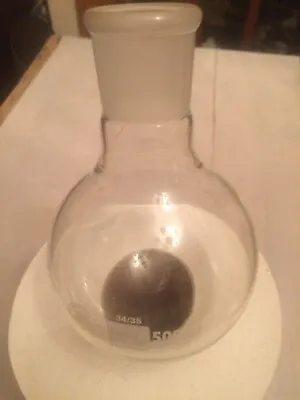 £12 • Buy Used Lab Glassware 500 Ml Round Bottom Flask