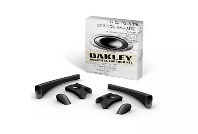 Oakley Flak Jacket Earsock Nosepiece Kit Black 06-210 Sunglasses Rubbers New  • $29.95
