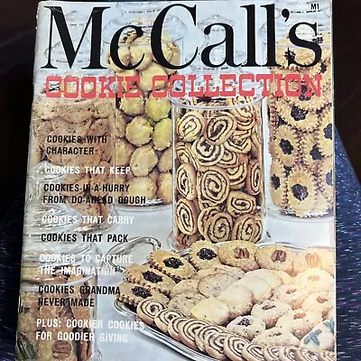 Vintage McCall's Cookbook Cookie Collection M1 Recipes Dessert Drop Rolled PB • $14.99