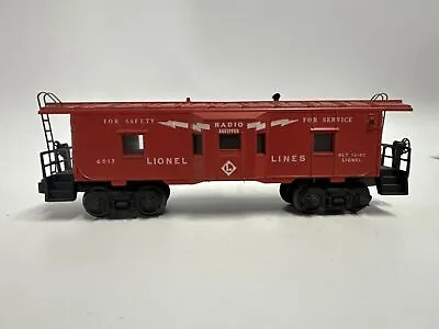 Lionel Lines Postwar O Gauge 6517 Radio Equipped Widevision Caboose C8+ • $89