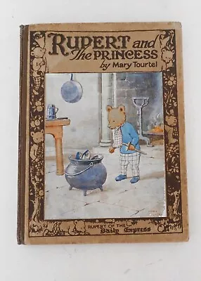 Rupert And The Princess - Little Bear Series - Mary Tourtel - 1927 - Fine Plus • £375