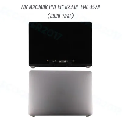 $262.95 • Buy LCD Display Screen+Top Cover For MacBook Pro 13  M1 A2338 (2020) EMC 3578 Gray