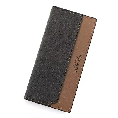 New Men's Wallet Large Capacity Multiple Card Slots Two Colors Men's Long Wallet • $5.99