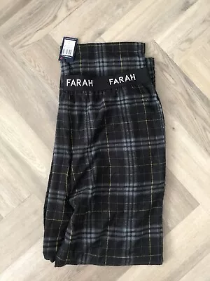 BNWT Farah Men’s Pyjama Trousers Size Medium  • £10