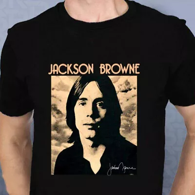 Potrait Legend Jackson Browne Shirt Black Short Sleeve Unisex S-234XL CC1295 • $18.99