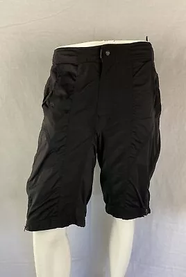 Oakley Lined Nylon Black Mountain Bike Shorts Men's Size XL • $19.99