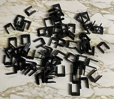 84 Carrera Exclusiv 1:24 Slot Car Track Parts-Connection Clips Black • $19.99