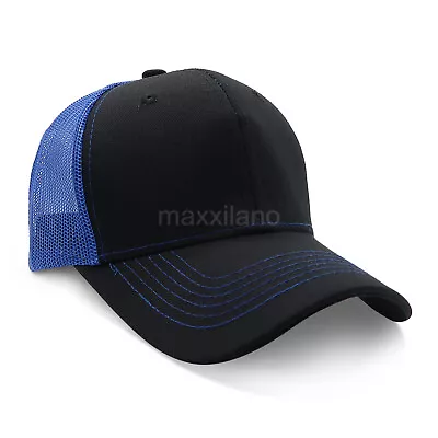 Trucker Hat - Mesh Cap For Men And Women - Adjustable Snapback - Summer Hats • $7.49