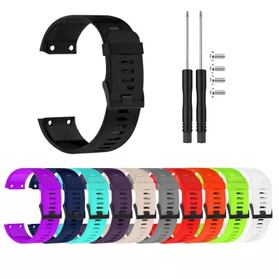 Sports Silicone Replacement Wristband Band Strap For Garmin Forerunner 35/30 • $16.89