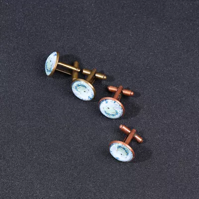  2 Pairs Rabbit Cuff Links Cufflinks For Men Easter Evening Dresses Women And • $7.59