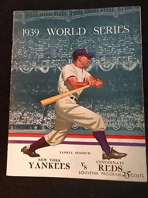 $315 • Buy 1939 World Series Program (Lou Gehrig's Last) 