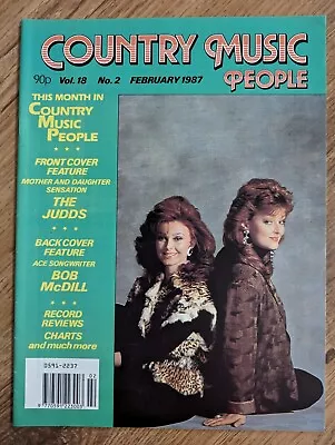 Country Music People Magazine February 1987 The Judds Bob McDill • £6.50