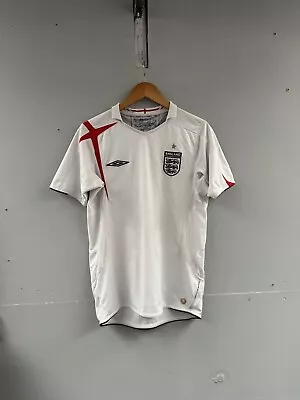 Vintage Umbro England Home Football Shirt SmallTop 07 09 T Shirt • £25