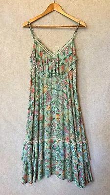 $189 • Buy Spell & The Gypsy Collective Sayulita Birthstone Midi Dress Size XS
