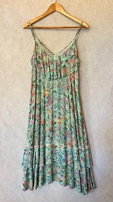 $140 • Buy Spell & The Gypsy Collective Sayulita Birthstone Midi Dress Size XS