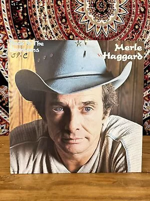 Merle Haggard – Back To The Barrooms ~ VG+/VG+ • $12.50
