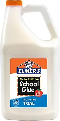 $22.99 • Buy Elmers Liquid PVA Glue, White, Washable And Nontoxic, 3.78 L, For Making Slime
