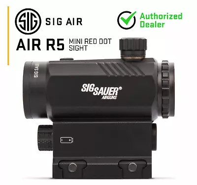 Sig Sauer Air  R5 Mini Red Dot Sight 1x20mm Picatinny Rail Mount Black • $69.99