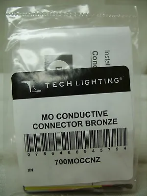 Tech Lighting MonoRail MO Bronze Conductive Connector (PAIR) ~ 700MOCCNZ - NEW • $11.99