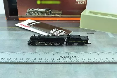 $219 • Buy Marklin 8808 Mikado 2-8-2 New York Central  Steam Locomotive Black Z Scale