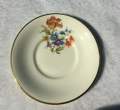 Royal China Warranted 22 Kt Floral Miniature Saucer Plate 4  • $9.99