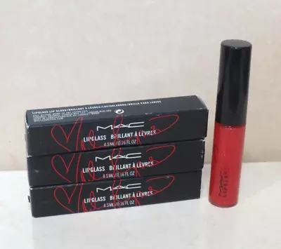 Mac Lipglass Lip Gloss - Viva Glam Miley Cyrus 2 - 0.16 Oz Boxed Lot Of 3 • $24.04