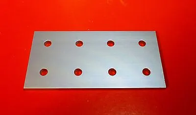 8020 80/20 EQUIVALENT Aluminum 8 Hole Joining Plate 10 Series P/N 4165 NEW • $5.95