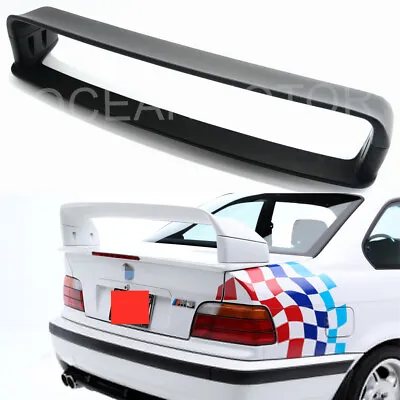 FOR 1992-1998 BMW 3 Series E36 M3 Performance Trunk Spoiler Wing MATTE BLACK • $139.99